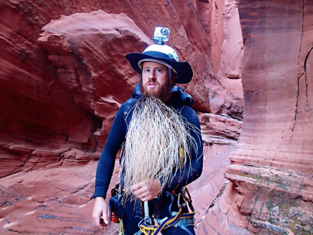 As if his beard wasn't crazy enough!