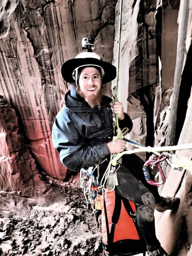 Mike, looking crazed after his own struggle