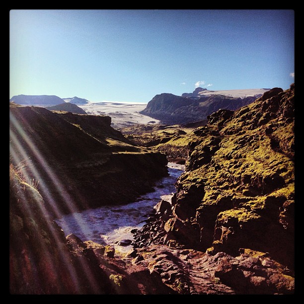The raging gorge we crossed on day 3. Luckily there was a bridge for this one!