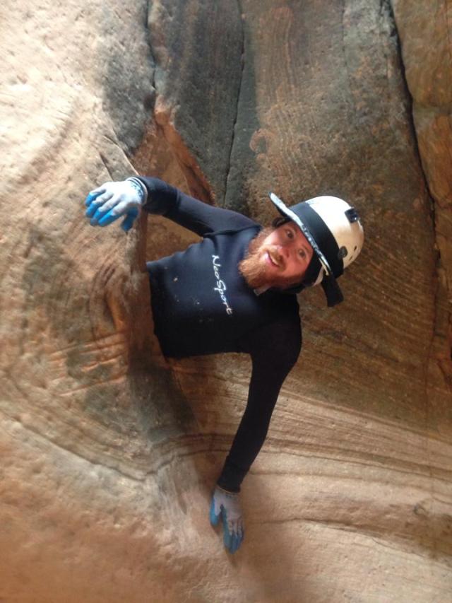 Oh no! Mike's stuck!