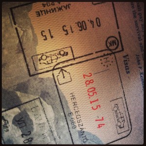 No special stamp for bicycle entry? Lame!